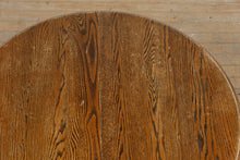 Load image into Gallery viewer, Solid Oak Pedestal Dining Table with Claw Feet – 42&quot; Round
