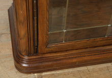 Load image into Gallery viewer, The Wexford Grand Curio Cabinet – Solid Oak &amp; Leaded Glass, 76” Tall
