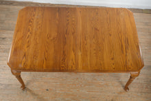 Load image into Gallery viewer, Cochrane Furniture Solid Oak Dining Table Queen Anne Style
