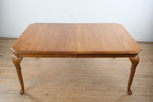 Load image into Gallery viewer, Cochrane Furniture Solid Oak Dining Table Queen Anne Style
