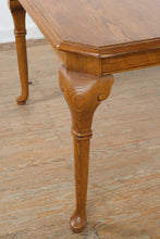 Load image into Gallery viewer, Cochrane Furniture Solid Oak Dining Table Queen Anne Style
