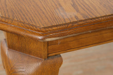 Load image into Gallery viewer, Cochrane Furniture Solid Oak Dining Table Queen Anne Style
