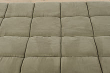 Load image into Gallery viewer, Mission-Style Oak Futon Sofa Bed – Excellent Condition
