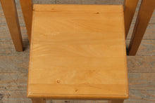 Load image into Gallery viewer, Solid Wood Nesting Tables Set of Three Minimalist Modern
