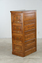 Load image into Gallery viewer, Winners Only Solid Oak 4 Drawer Vertical File Cabinet - Online Only
