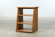 Load image into Gallery viewer, Solid Oak Open Bookcase 3 Shelf Mission Style Side Table 24 Inch
