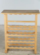 Load image into Gallery viewer, Solid Wood Wine Rack Console Table with Bottle Storage
