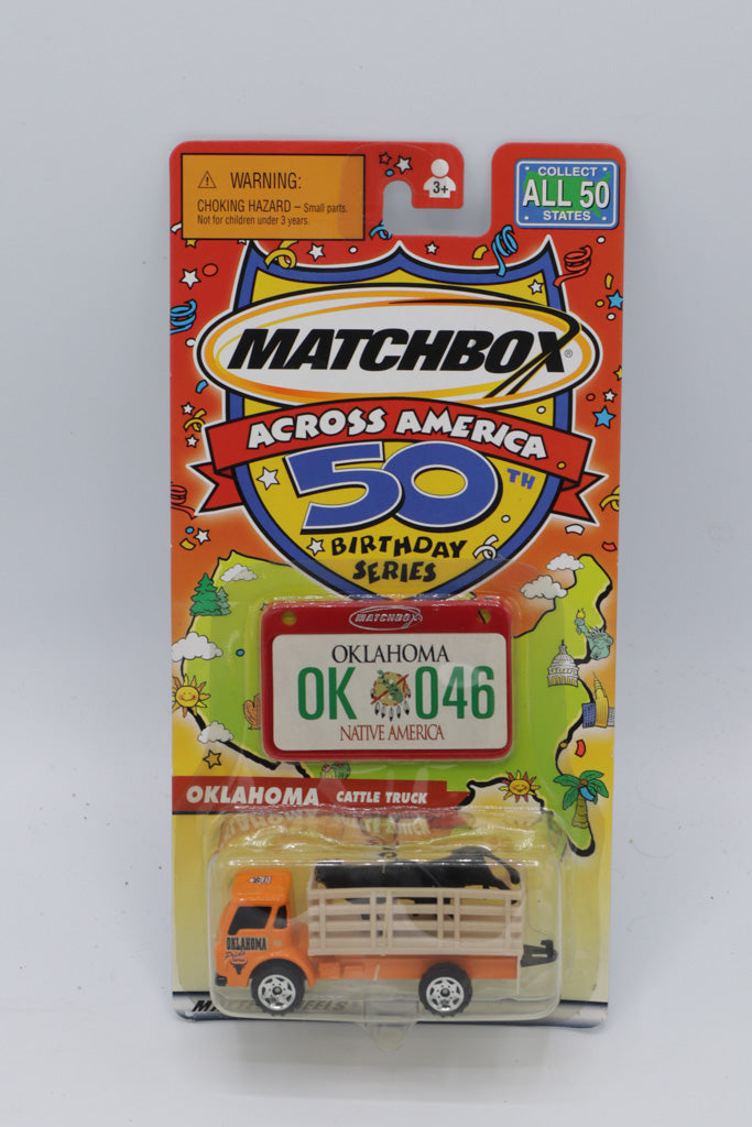 Matchbox Across America 50th Birthday Series – Oklahoma Cattle Truck (OK 046)