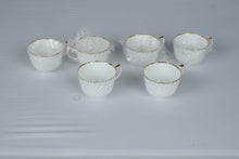 Load image into Gallery viewer, Gladstone Old Grecian Flute 18 Piece Bone China Tea and Dessert Set England
