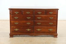 Load image into Gallery viewer, Old Mill Cherry 10-Drawer Dresser with Mirror
