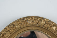 Load image into Gallery viewer, A Olson Company Vintage Oval Gold Floral Mirror Winona Mississippi 33 Inch
