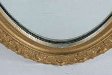 Load image into Gallery viewer, A Olson Company Vintage Oval Gold Floral Mirror Winona Mississippi 33 Inch
