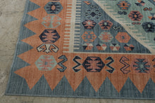 Load image into Gallery viewer, Opalhouse Persian Blush Teal 7 x 10 Area Rug Geometric Kilim Style Target
