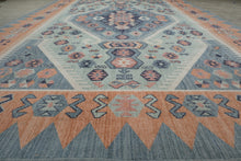 Load image into Gallery viewer, Opalhouse Persian Blush Teal 7 x 10 Area Rug Geometric Kilim Style Target
