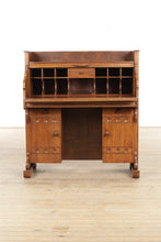 Load image into Gallery viewer, Open Roll Top Desk - Walnut
