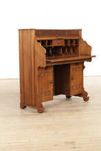 Load image into Gallery viewer, Open Roll Top Desk - Walnut
