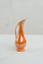 Load image into Gallery viewer, Shelton Ware California Orange Gold Ewer Pitcher Vase 8 Inch
