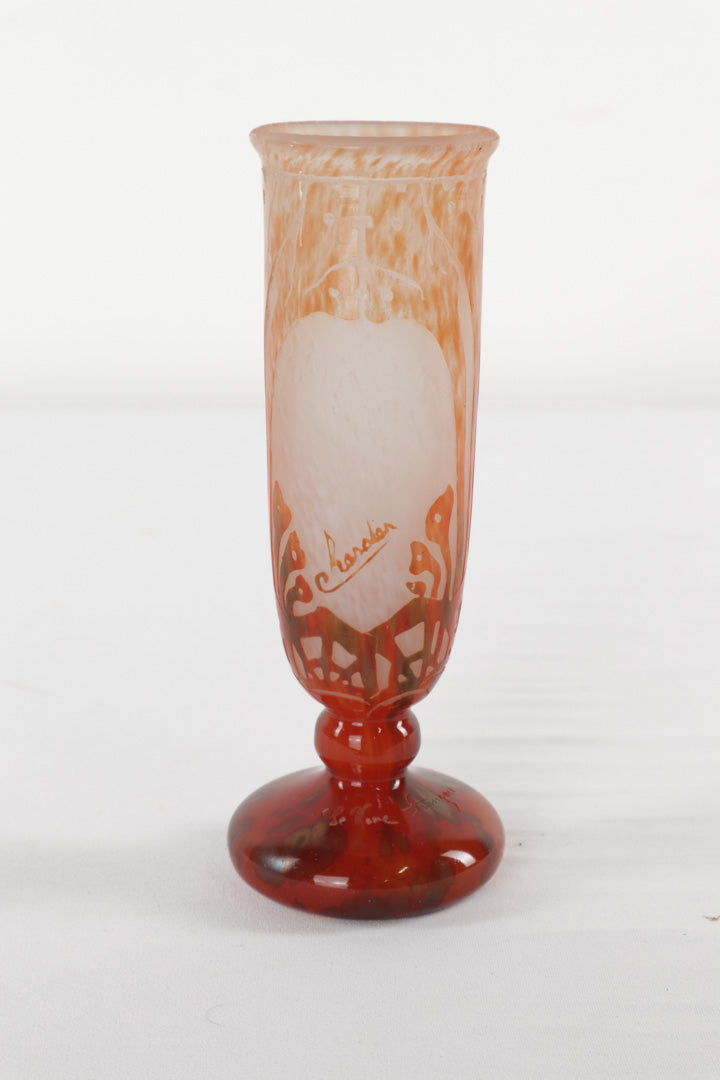 Le Verre Français Vase - Charder - Circa 1918 - 1932