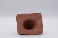 Load image into Gallery viewer, Folk Art Terracotta Seated Woman Figurine Handmade Pottery Sculpture 65 Inch
