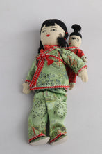 Load image into Gallery viewer, Oriental Mom and Child Doll - Handmade
