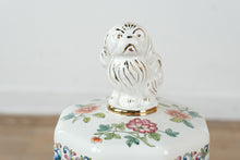 Load image into Gallery viewer, Large Chinese Export Style Porcelain Ginger Jar With Foo Dog Lid 28 Inch
