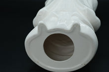 Load image into Gallery viewer, Pair of Vintage Blanc de Chine-Style Porcelain Figurines – Scholar and Lady, 19&quot; Tall
