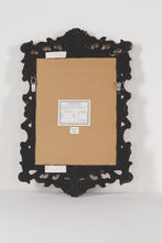 Load image into Gallery viewer, Ornate Antiqued Rubbed Gold Mirror - 17&quot; x 25&quot;
