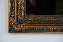 Load image into Gallery viewer, The Versailles Gilt Mirror – Ornate Carved Gold Frame, 34.5” x 39” Antique-Style Wall Mirror
