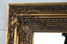 Load image into Gallery viewer, The Versailles Gilt Mirror – Ornate Carved Gold Frame, 34.5” x 39” Antique-Style Wall Mirror
