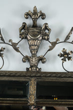 Load image into Gallery viewer, Grand Ornate Wall Mirror with Gilded Urn Crest – 40&quot; x 62.5&quot;
