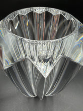 Load image into Gallery viewer, Orrefors Zodiak Crystal Vase Erika Lagerbielke Signed Swedish Art Glass 8 Inch

