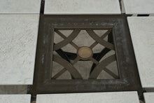 Load image into Gallery viewer, 5 Piece Patio Dining Set Tile Top Table 4 Cushioned Chairs Brown Metal
