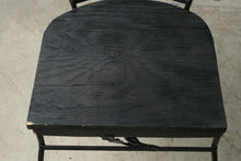 Load image into Gallery viewer, Vintage Wrought Iron and Glass Dining Set with Four Chairs
