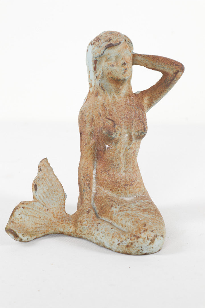 Cast Iron Mermaid Statue #1