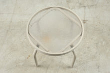 Load image into Gallery viewer, Modern Outdoor Round Glass Top Side Table
