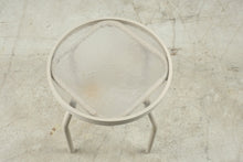 Load image into Gallery viewer, Modern Outdoor Round Glass Top Side Table
