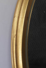 Load image into Gallery viewer, Oval Gold Mirror- 26 x 32 1/2
