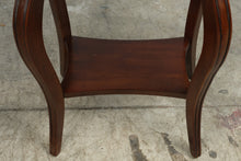 Load image into Gallery viewer, Butler Specialty Jeanette Plantation Cherry Oval Accent Table with Sunburst Inlay
