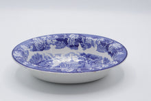Load image into Gallery viewer, Wood and Sons Enoch Woods Ware English Scenery Blue Transferware Serving Bowl
