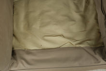 Load image into Gallery viewer, Oversized Beige Slipcovered Armchair with Rolled Arms
