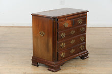 Load image into Gallery viewer, Mahogany Bachelors Chest / Oversized Nightstand with Pull-Out Table
