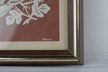 Load image into Gallery viewer, Chenda Davidson Signed Bird Paper Cut Folk Art Framed Pennsylvania
