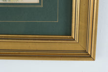 Load image into Gallery viewer, Theodore Jasper Short Eared Owl and Screech Owl Print Gold Frame 18 x 15
