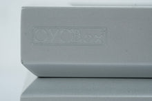 Load image into Gallery viewer, OYOBox Silver Jewelry Box Glass Display Lid White Interior Modern Luxury Organizer
