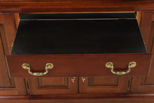 Load image into Gallery viewer, Pennsylvania House Solid Cherry Lighted Breakfront China Cabinet
