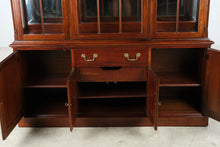 Load image into Gallery viewer, Pennsylvania House Solid Cherry Lighted Breakfront China Cabinet
