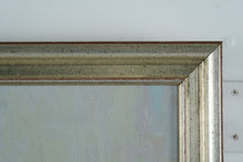 Load image into Gallery viewer, Large Silver Gilt Wood Picture Frame 27.5x33.5 With 24x30 Opening Traditional Classic Profile
