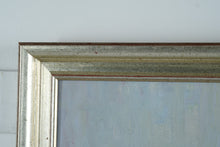 Load image into Gallery viewer, Large Silver Gilt Wood Picture Frame 27.5x33.5 With 24x30 Opening Traditional Classic Profile

