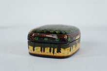 Load image into Gallery viewer, Hand Painted Wood Trinket Box Bird Folk Art Handcrafted Decorative Box

