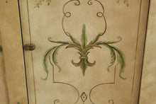 Load image into Gallery viewer, Hand Painted Bombe Sideboard Cabinet with Three Doors
